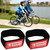 DUUTI 2pcs Elastic Bicycle Puttee Safety Belt Bike Leg Bands Riding Equipment (Red)