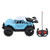 Remote Control Car 4 Wheel Drive Prevent Slip Sound Light 2.4GHz 1/16 RC Crawler Toy for 3 Years Old Above Blue