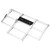 1/14 RC Car Truck Metal Front Bumper Model Accessory Fit for Tamiya King Hauler (Silver)