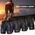Lixada Men Bike Padded Shorts with Anti-Slip Leg Grips Cycle 3D Padded Underwear Bicycle Padding Riding Shorts Biking Underwear Shorts