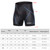 Lixada Men Bike Padded Shorts with Anti-Slip Leg Grips Cycle 3D Padded Underwear Bicycle Padding Riding Shorts Biking Underwear Shorts