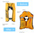 Manual Inflatable Life Jacket Outdoor Portable Life Vest Adult for Water Boating Survival