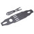 Carbon Fiber Upgrade Kit Lightweight High Flexibility Upgrade Kit Drift Road Chassis for RC Car