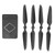 Sunnylife Propeller Storage Case Propeller Blade Protect Box for DJI Mavic 3 with Two Pairs of Propeller Set Silver