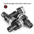 4PCS Aluminum Magnetic Stealth Invisible Body Post Mount for SCX10 4WD 1:10 RC Car Black