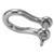 10mm Twisting Shackle Stainless Steel Screw Pin Anchor Shackle for Marine Yachting M10