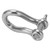10mm Twisting Shackle Stainless Steel Screw Pin Anchor Shackle for Marine Yachting M10
