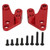 1 Pair RC Shock Towers Mount Racing Front Rear Bracket Shock Towers Mount for Traxxas 1/10 Red