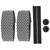 Mountain Bike Handlebar Wrap Bicycle AntiSlip Bar Grip Tape with 2Pcs Bar Plugs(White )