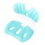 Posture Correcting Chair Cushion Petal Design Blue Comfortable Lumbar Improve Cushion for Men Women