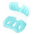 Posture Correcting Chair Cushion Petal Design Blue Comfortable Lumbar Improve Cushion for Men Women