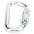 Screwgate Alloy Steel Durable Sturdy Smooth Ergonomic Safe Convenient Locking Carabiner for Climbing Mountaineering