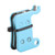 1 Pair Blue Metal Sturdy Mountain Bike Disc Brake Pad Heavy Duty Cycling Accessory(（DB R2） ) （DB‑R2）