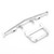 RC Front Bumper Aluminium Alloy Connector for AXIAL SCX24 C10 1/24 RC Car Upgrades PartsSilver