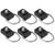 6pcs Kayak D Ring Plastic Stainless Steel Material Corrosion Resistant Small Compact Sailing Buckle Parts for Boat