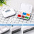Pill Dispenser with Alarm Electronic Pill Organizer with LCD Display 6 Compartments Digital Pill Reminder Outdoor Portable Mini Pill Box with Alarm