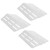 3 Pcs Grill Heat Plate Stainless Steel Wear Rust Corrosion Resistance Gas Grill Heat Tent Replacement for Weber Genesis