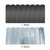Folding Stove Windscreen 8 Plates Galvanized Camping Cooker Stove Windshield with Storage Bag