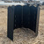 Folding Stove Windscreen 8 Plates Galvanized Camping Cooker Stove Windshield with Storage Bag