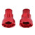 Aluminum Alloy Rear Axle Sleeve Wheel Adapter Wheel Axle for LOSI 1/8 LMT Solid RC Car PartsRed
