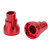Aluminum Alloy Rear Axle Sleeve Wheel Adapter Wheel Axle for LOSI 1/8 LMT Solid RC Car PartsRed