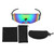 Sports Sunglasses PC Lens Light Weight Impact Resistant UV Protection Ergonomically Cycling Goggles for Outdoor Black and Green