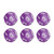 40Pcs 12 Sided Dice Set Polyhedral Dice for Family Party Board Game Pub Club Game Purple
