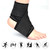 Black High Elasticity Calf Thigh Support Knee Brace Compression Wrap Support Bandage Brace