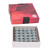 50pcs/set Billiard Cue Stick Replacement Tips with Storage Box Slipping Prevention Cue Stick Tips11mm