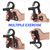 2pcs Hand Grip Strengthener with Counter 5-60kg Adjustable Resistance Fitness Hand Exerciser for   Muscle Building Wrist Training
