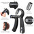2pcs Hand Grip Strengthener with Counter 5-60kg Adjustable Resistance Fitness Hand Exerciser for   Muscle Building Wrist Training
