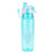 600ML Portable Clear Plastic Spray head Anti Leak Water Bottle (Blue)