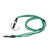 RC Escape Rope Green Winch Strap Rubber Stainless Steel Alloy Strong RC Rope with Buckle Hook for 1/10 1/8 RC Car