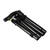 Aluminium Alloy Folding Cane Portable Hand Walking Stick Trekking Hiking Sticks Non-slip 4 Section Adjustable Canes with Comfortable Handle