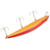 Large Hard Fishing Lure Long Shot Simulation Bass Fishing Bait for Freshwater and SaltwaterRed