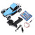 1:16 Remote Control Vehicles Toy Rechargeable Full Scale High Speed 4 Wheel Drive Car Model for Kids Adults Blue