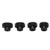 25DP M1 5.0mm RC Motor Gear 16T 17T 18T 19T Pinion Gear Set for 1/8 RC Car Chrome Molybdenum Steel RC Motor Gear Parts