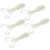 5 Pcs Octopus Lure Soft Luminous Octopus Trolling Bait for Saltwater Ocean FishingApprox. 18cm / 7.1in
