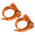 2Pcs Bike Saddle Clamp Mountain Bicycle Road Seat Tube Quick Release Clip 35mm Or