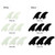3PCS / 2PCS Surfboard Fin Thrusters Fins Fiberglass Nylon Surf Fins GL / GX / M5 / G5
