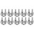 10pcs 3/16 Inch M4 Stainless Steel Wire Rope Cable Clip Clamp U Bolt Saddle Fastener