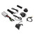 17A Sine Wave Controller LED900S Panel 10B Assist Sensor 20X Handle Grip QD252 Headlamp 600mm Male Connector Cable for 36V 48V 250W 350W Motor