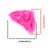 2Pcs Plush Cat Ears Cute Helmet Accessories for Helmet Ski Helmet Motorcycle Helmet Snowboard Helmet (Helmet Not Included)