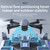 LS-E525 RC Drone with Camera 4K Drone Dual Camera WiFi FPV Drone Headless Mode Altitude Hold Gesture Photo Video Track Flight 3D Filp RC Qudcopter