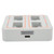 2 Way Charging Hub Compact Easy Carrying 4 Ports RC Drone Battery Charger for DJI Mini 3 Pro Grey
