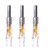 3PCS Lighted Arrow Nocks PC LED Lighted Archery Hunting Shooting Practice Nocks for Arrow Shaft with 6.2mm 6.25mm Inner Diameter Yellow