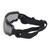 Dog Goggles Windproof UV Protection Dog Sunglasses for Medium Large Dog Outdoor Walking Black