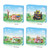 Kids Building Blocks Bricks Girls Toys Puzzle Gift Snack Truck Model Christmas Gift Parent-Child Toy