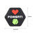 Pack of 4 Tennis Vibration Dampener Shock Absorber for Tennis Racket