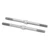 RC Turnbuckle M4 63mm Upgrade Part Steel Turnbuckle Rod for ARRMA Granite 1/10 RC Car Silver 2pcs